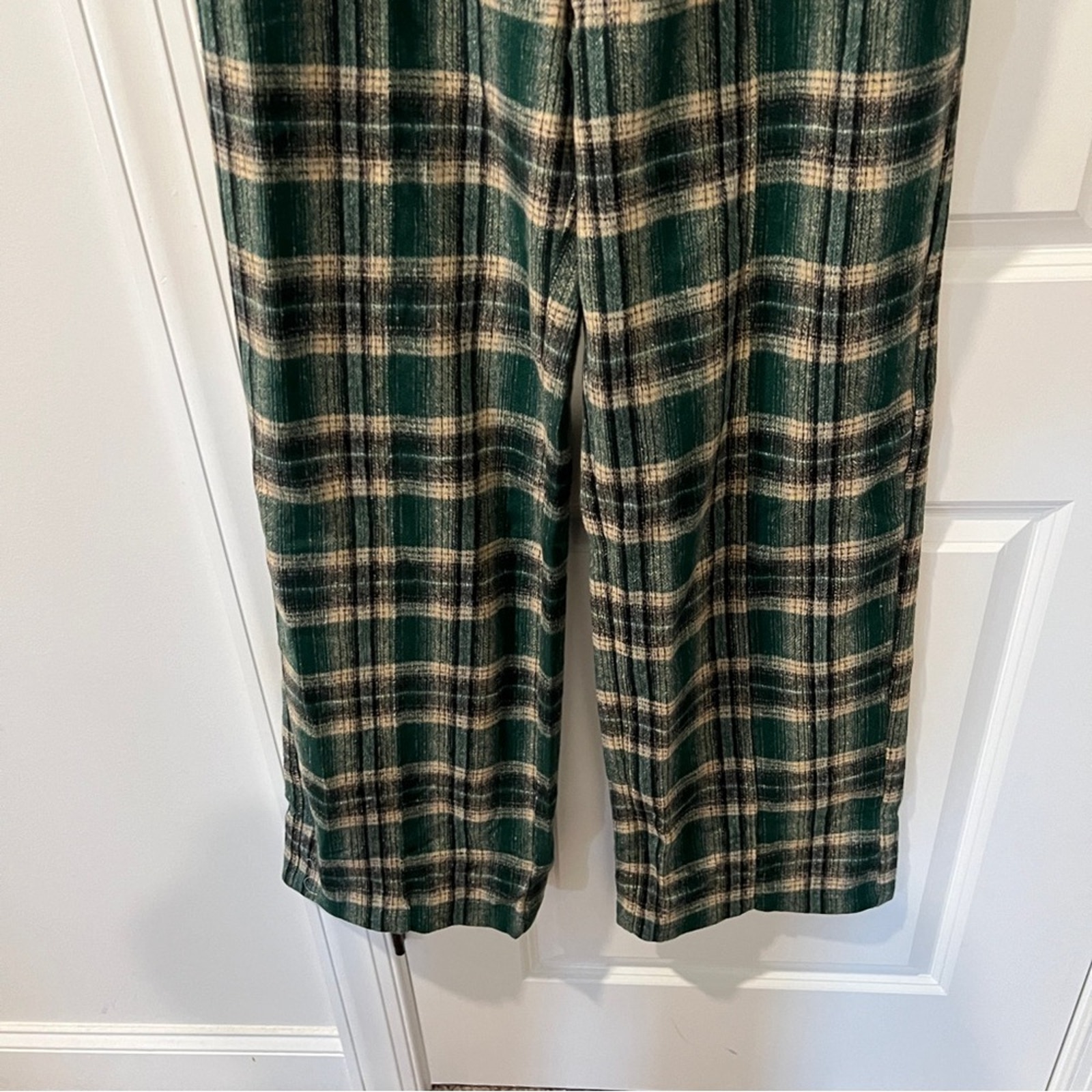 Nwt Honor The Gift Htg Flannel Plaid Wide-Leg Pants Large — image 3 of 8